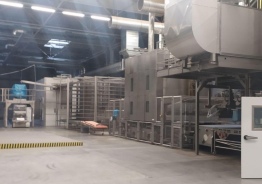 Линия для упаковки пищевых продуктов в модифицированная атмосфере